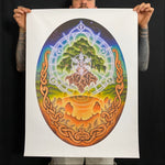 Floating Spirit Oak | Canvas Art Print