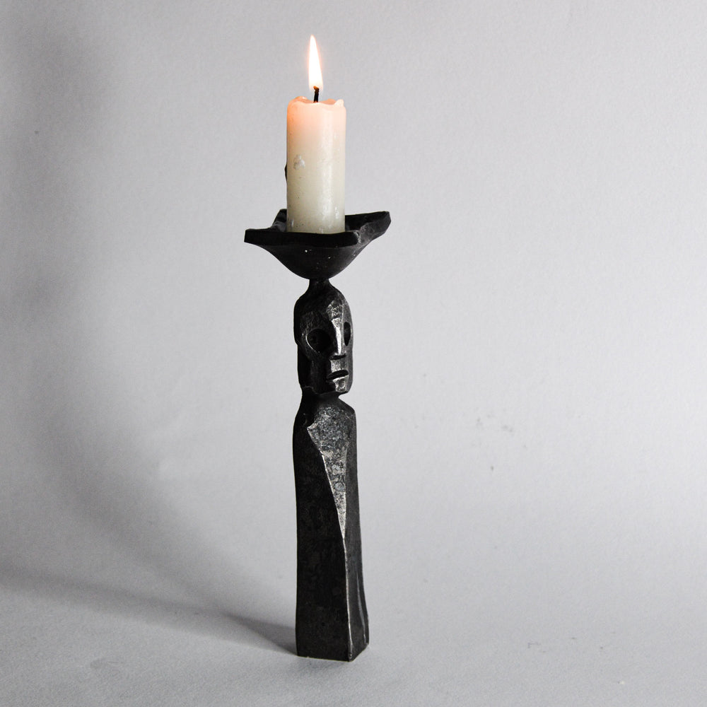 
                
                    Load image into Gallery viewer, Historical candle holders from Gaul made my a blacksmith in cheshire
                
            