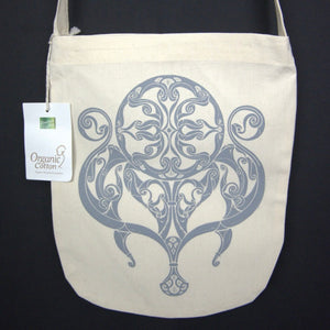 celtic design on organic cotton bag