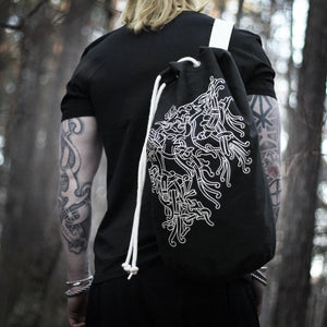 Odin's Ravens | Organic Canvas Shoulder Bag