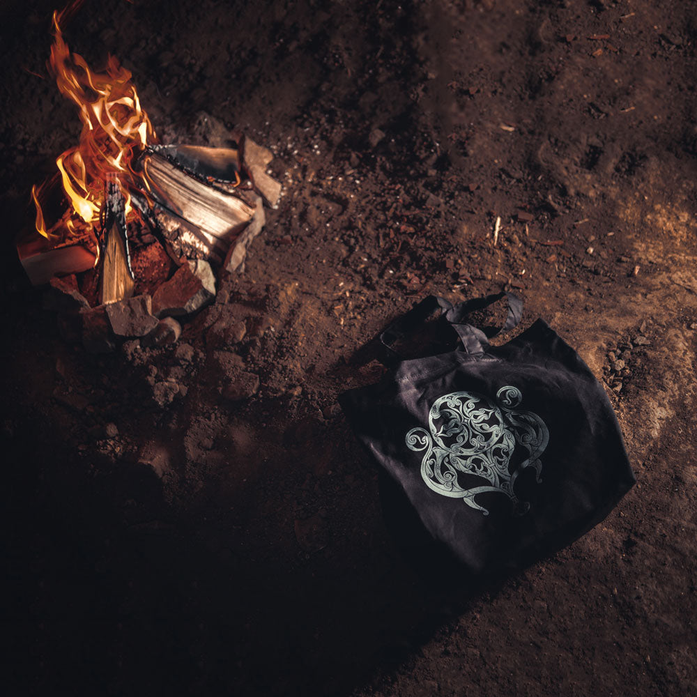 Northern Fire Celtic Symbol | Organic Cotton Tote Bag