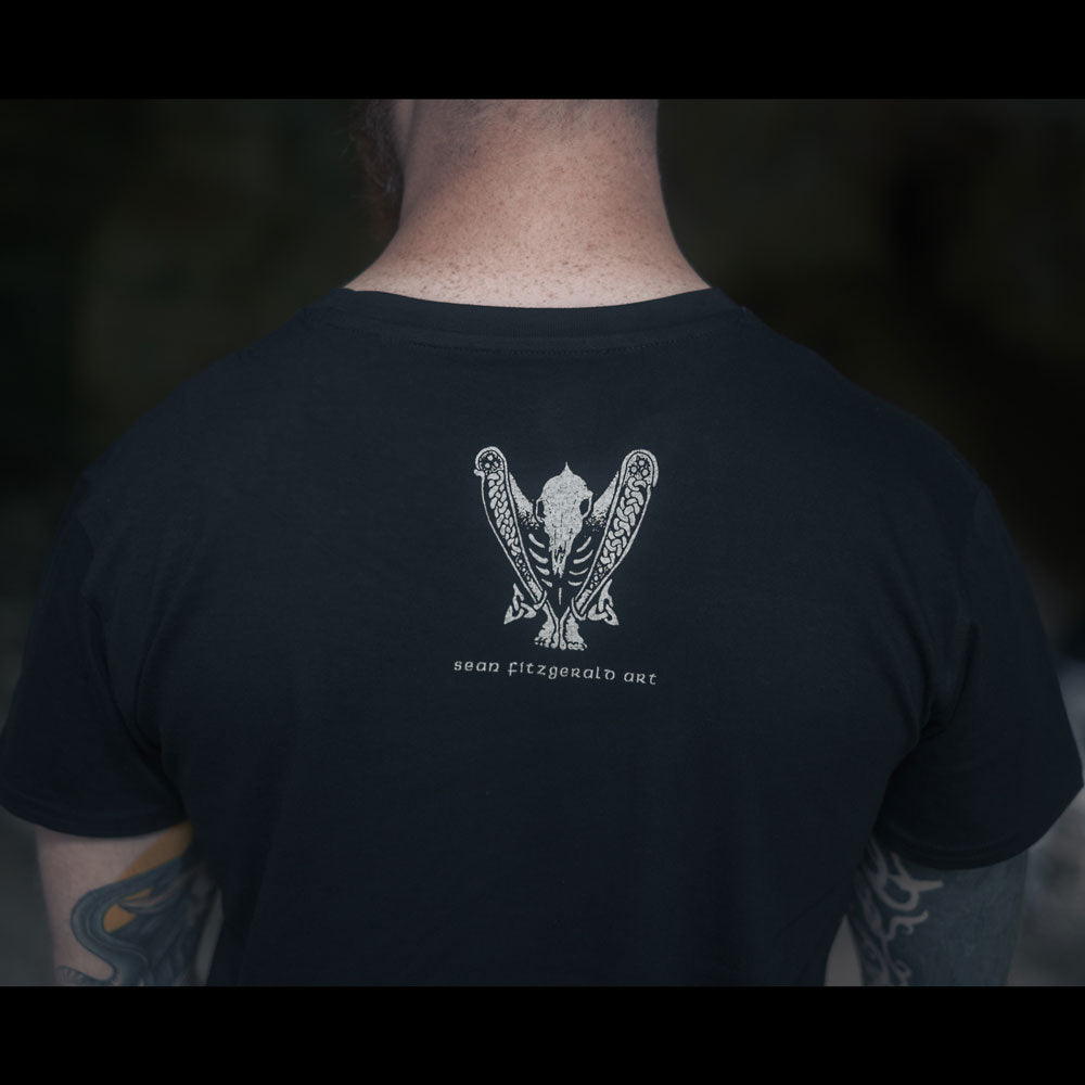 Badb Catha (Battle Crow) | Organic T-Shirt