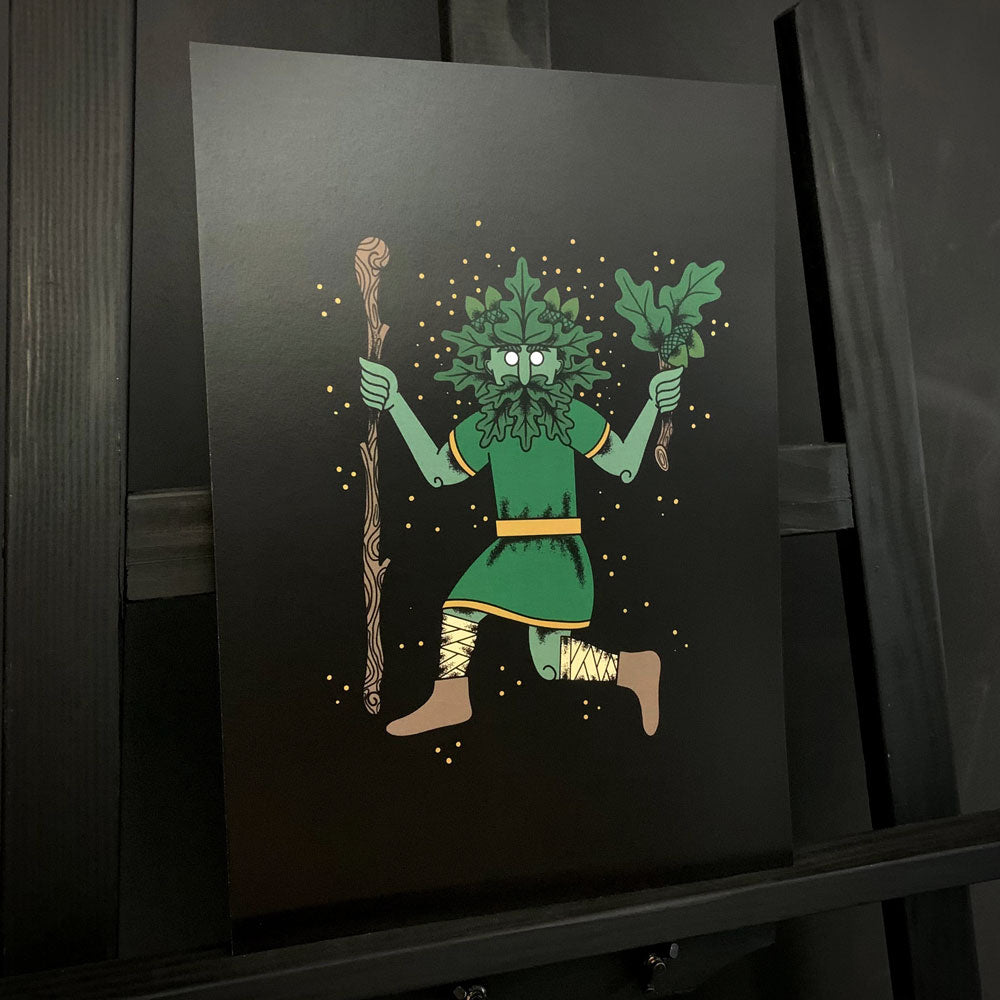 
                
                    Load image into Gallery viewer, The Oak King | Art Print
                
            