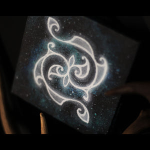 
                
                    Load image into Gallery viewer, Celtic (Cosmic Swirly Bois) | Small Fine Art Painting
                
            