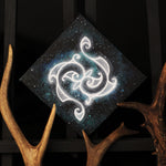 Celtic (Cosmic Swirly Bois) | Small Fine Art Painting