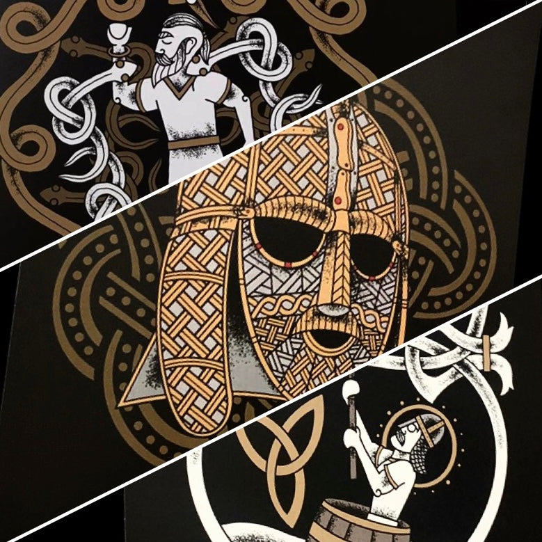 British History | Saxon Storyteller Art Print Series